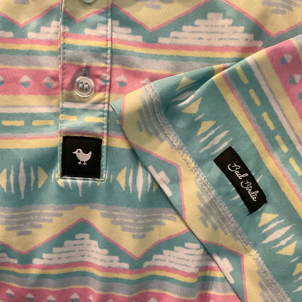 Bad Birdie Polo Mens XL Lush Golf - Picture 5 of 6